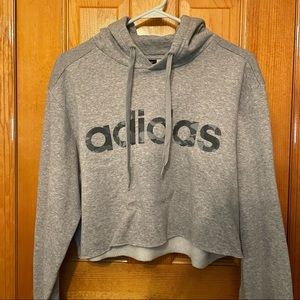 Cropped Adidas Sweatshirt